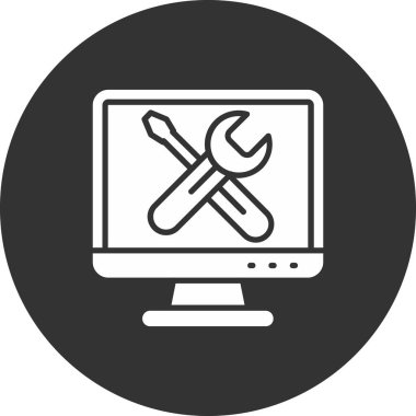 Projeniz için vektör anahtarı simgesi