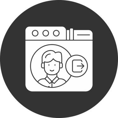 seo modern simgesinin vektör illüstrasyonu