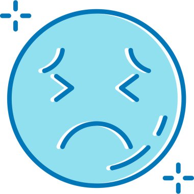 emoji. Web simgesi basit illüstrasyon