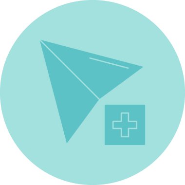 Bir haçın vektör illüstrasyonu