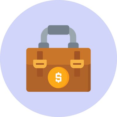 çanta finans simgesi