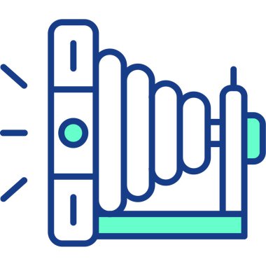 El tutuşu usb simgesi ana hat biçiminde