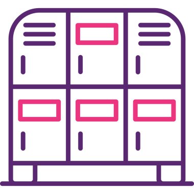 Otobüs. Web simgesi basit illüstrasyon