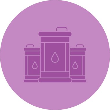 Modern b 'nin vektör illüstrasyonunda su ikonu yok