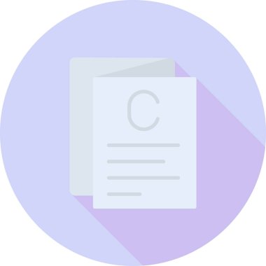 dosya simgesi. Basit resimleme