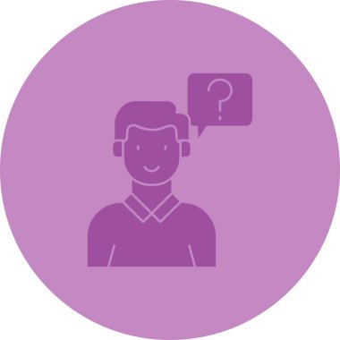 Müşteri servis simgesi vektör illüstrasyonu