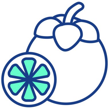 meyve yemeği simgesi - ana hatlarıyla