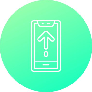 Web simgesi vektör illüstrasyonunu yükselt