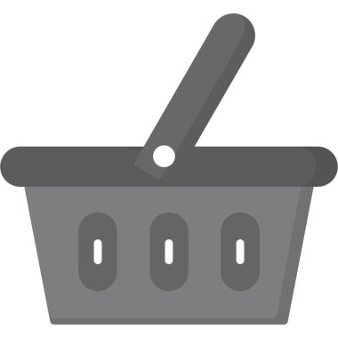 Alışveriş sepeti. Basit tasarım