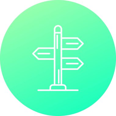 pusula simgesi, vektör illüstrasyonu