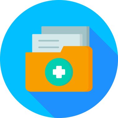 Tıbbi Belge. Basit illüstrasyon