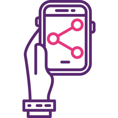 cep telefonu simgesi, modern tasarım