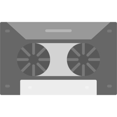 ses teybi simgesi, düz biçim