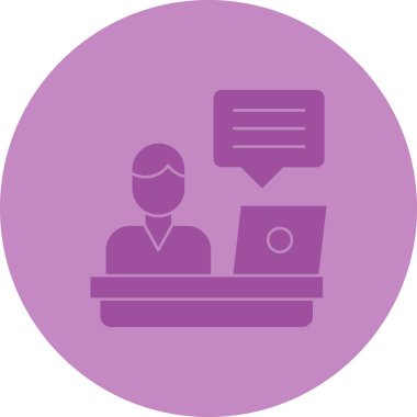 Seo simgesinin vektör illüstrasyonu