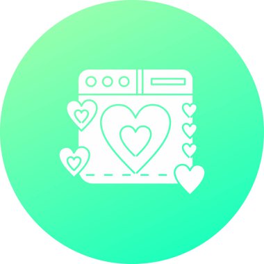 Fırın basit simgesi, vektör illüstrasyonu