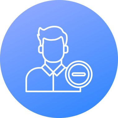 Büyüteci olan bir adamın vektör çizimi