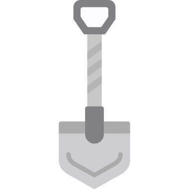 Kürek simgesi, basit tarzı