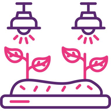 Ekoloji. Web simgesi basit illüstrasyon