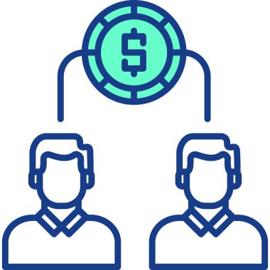 para simgesi vektör illüstrasyonu