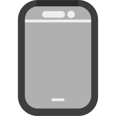 Akıllı telefon. Web simgesi basit illüstrasyon