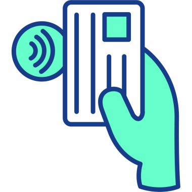 el ele tutuşan akıllı telefon simgesi ana hat biçiminde