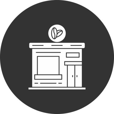 Kahve fincanı simgesinin vektör çizimi