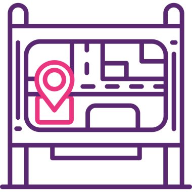 harita gezinme konumu simgesi