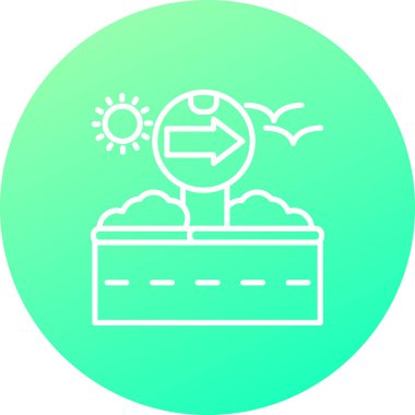 Güneş Simgesi Vektör illüstrasyonu