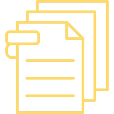 dosya belgesi vektör illüstrasyonu