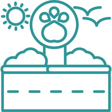 Hava durumu simgesi, vektör illüstrasyonu