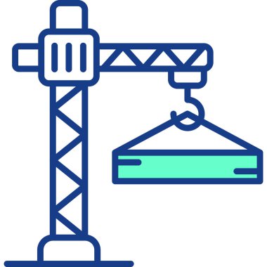 vinç simgesi çizimi oluşturuluyor