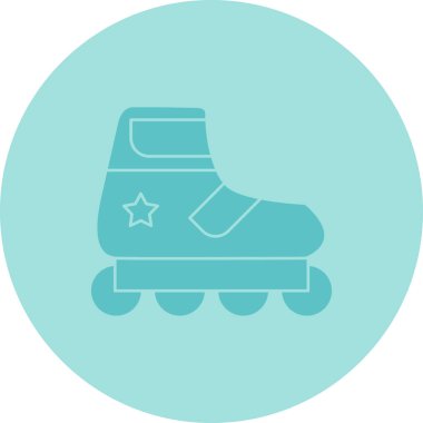 paten simge vektör çizim