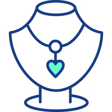 Kalp. Web simgesi basit illüstrasyon