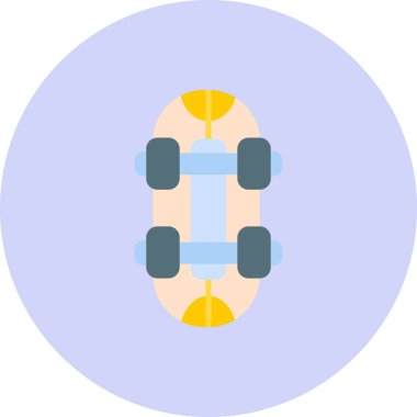 Bir simgenin vektör illüstrasyonu