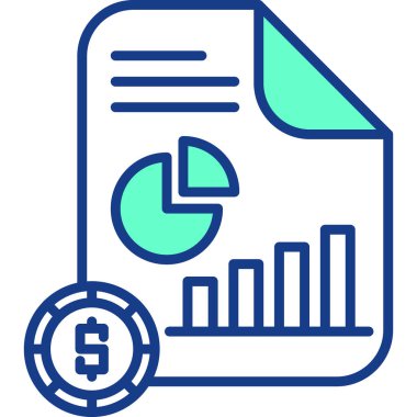 Çizelge. Web simgesi basit illüstrasyon