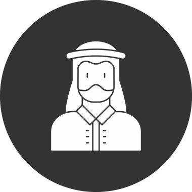 İnsan simgesinin vektör illüstrasyonu