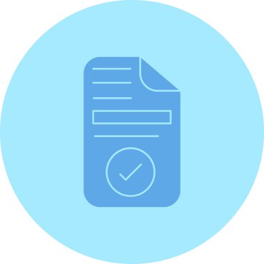 Dosya. Web simgesi basit illüstrasyon