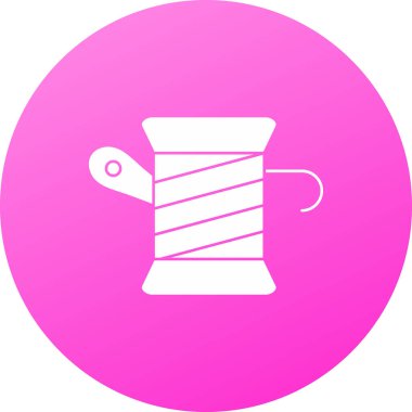 Uzun gölge arkaplan ile izole beyaz çizgi çaydanlık ikon. Çaydanlık ikonu. Pembe daire düğmesi. vektör