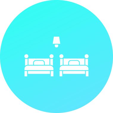 vektör otel simgesi çizimi