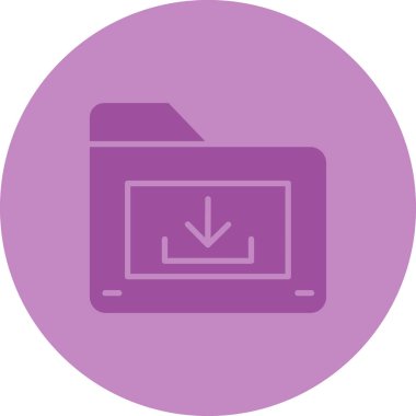 vektör dosya simgesi, basit vektör illüstrasyonu