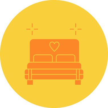 Kanepe. Web simgesi basit illüstrasyon