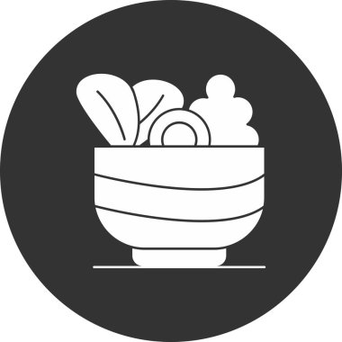 Gıda simgesinin vektör illüstrasyonu