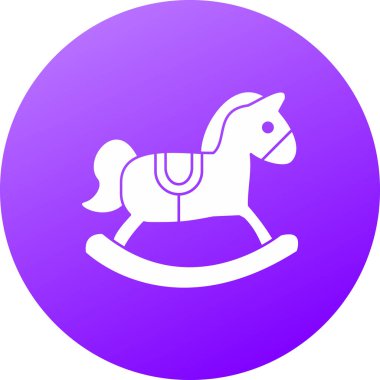 at simgesi vektör illüstrasyonu