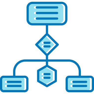 veri ağı simgesi. Düz dizayn. vektör illüstrasyonu.