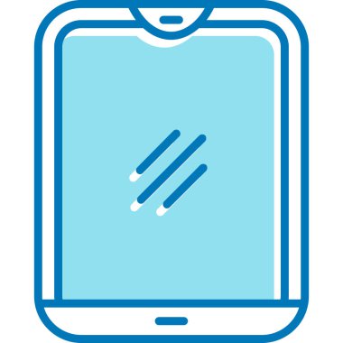 Cep telefonlu akıllı telefon. Basit tasarım