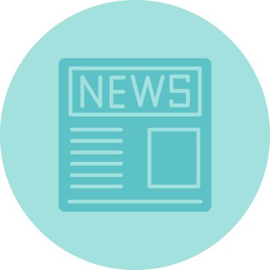 haber web simgesi basit tasarım