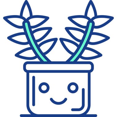 Esrar. Web simgesi basit illüstrasyon