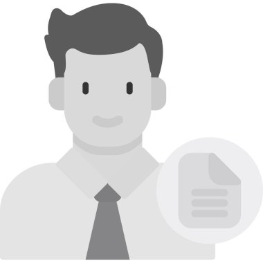 iş adamı vektör simgesi