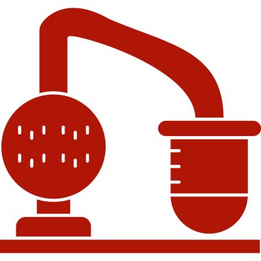 Duş düz vektör simgesi