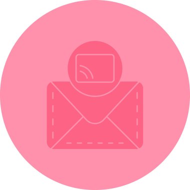 posta simgesi, vektör illüstrasyonu